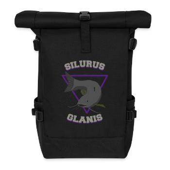 Latin Wels Pêcher cadeau - Sac à dos roll top - noir - Devant