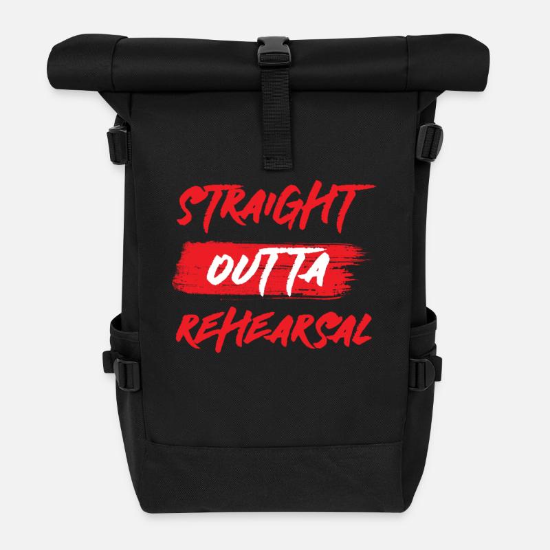 Musical - Acteur - Drame - Castings - Sac à dos roll top - noir