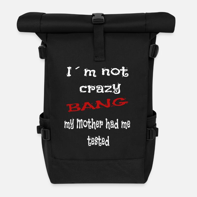 Bang Theory cadeau de dire drôle - Sac à dos roll top - noir