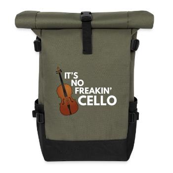 Cello - Roll Top Backpack - olive/black - Front