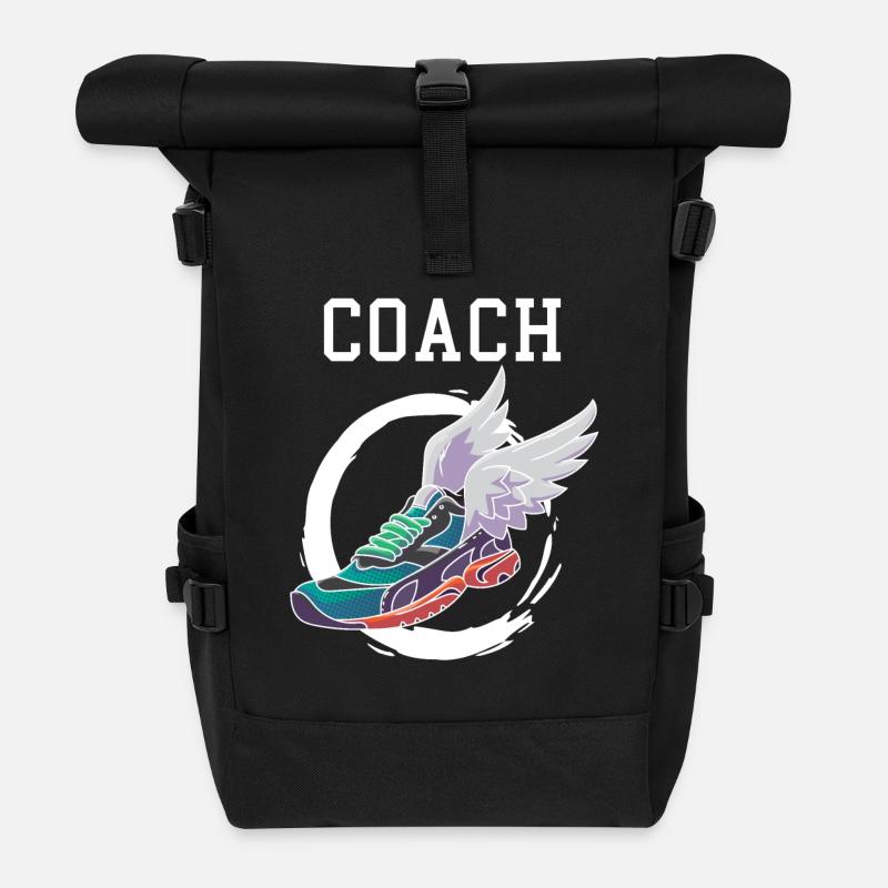 Athlétisme Athlétisme Athlétisme - Sac à dos roll top - noir