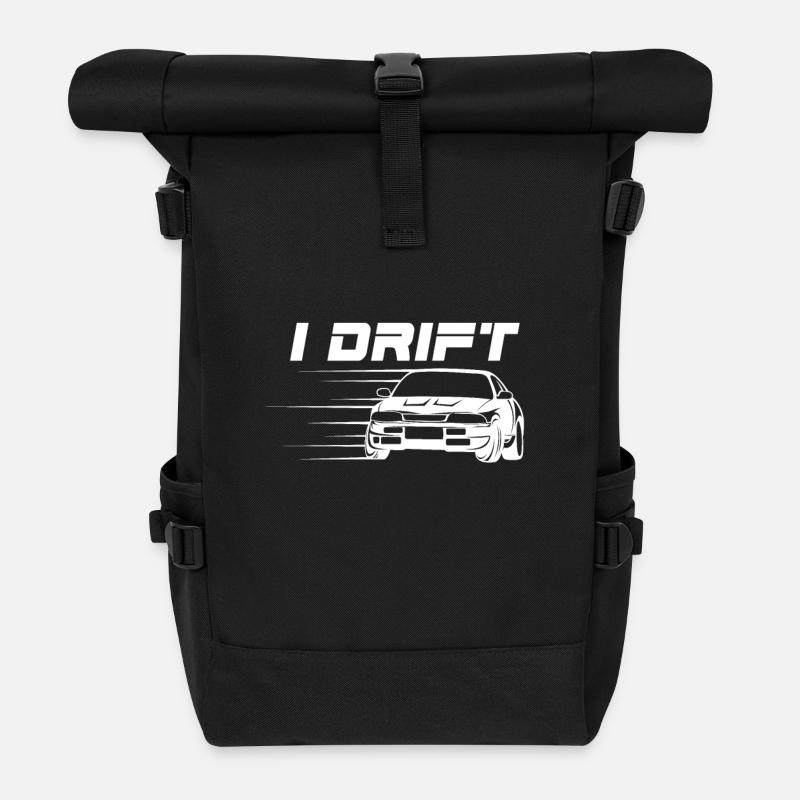 Driften - Rolltop Rucksack - Schwarz