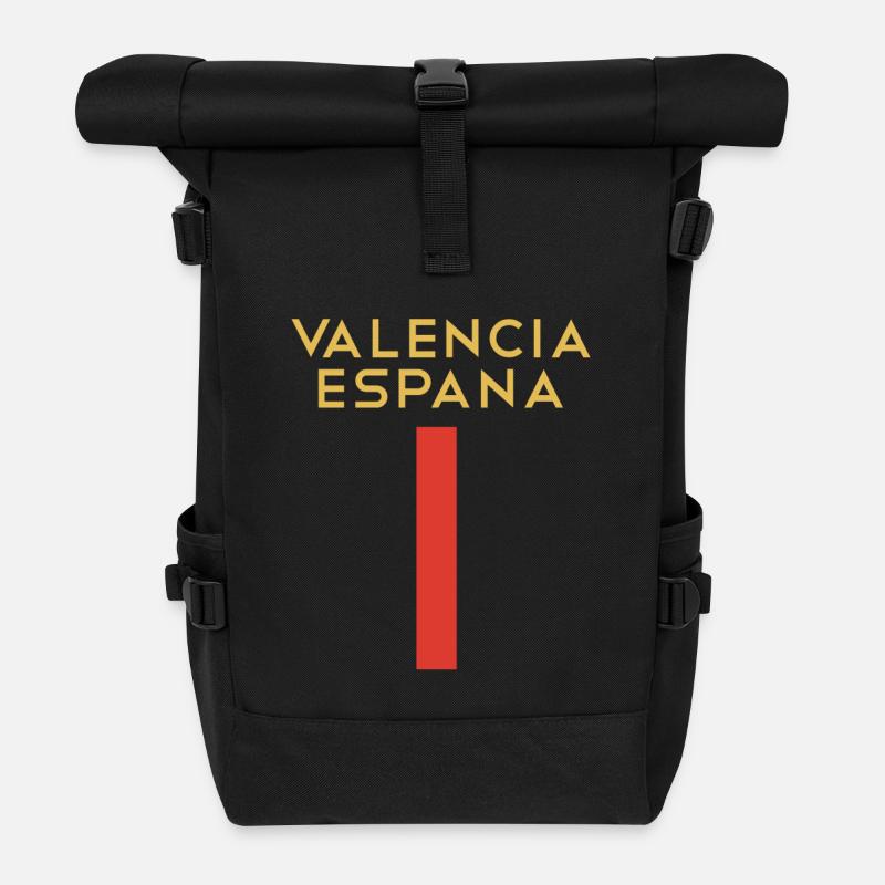 Souvenir Espagne Valence España Souvenir Souvenir - Sac à dos roll top - noir