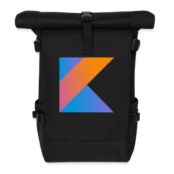 programmateur nerd computer source nouveau K sign pc c - Sac à dos roll top - noir - Devant