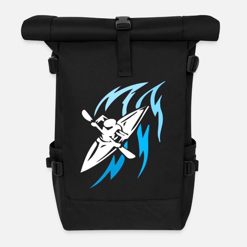 Kayak - Sport - Sac à dos roll top - noir