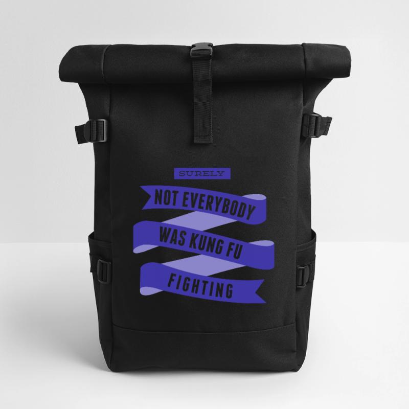 Surely Not Everybody Was Kung Fu Fighting Rolltop Rucksack