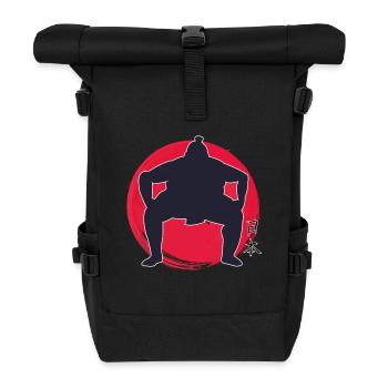 Sumo Japan - Rolltop Rucksack - Schwarz - Vorne