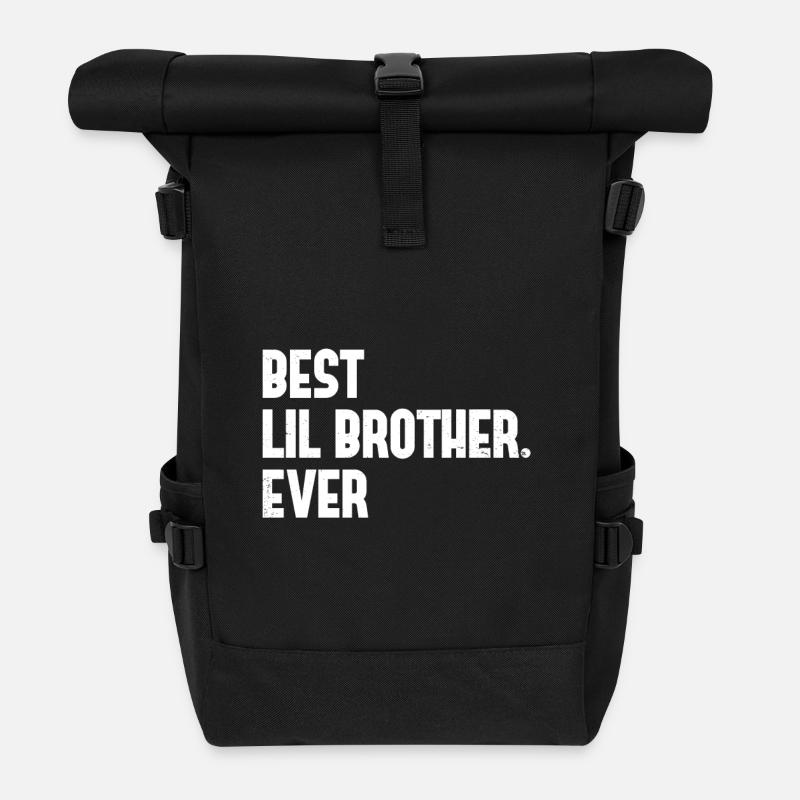 Bester Bruder Aller Zeiten - Rolltop Rucksack - Schwarz