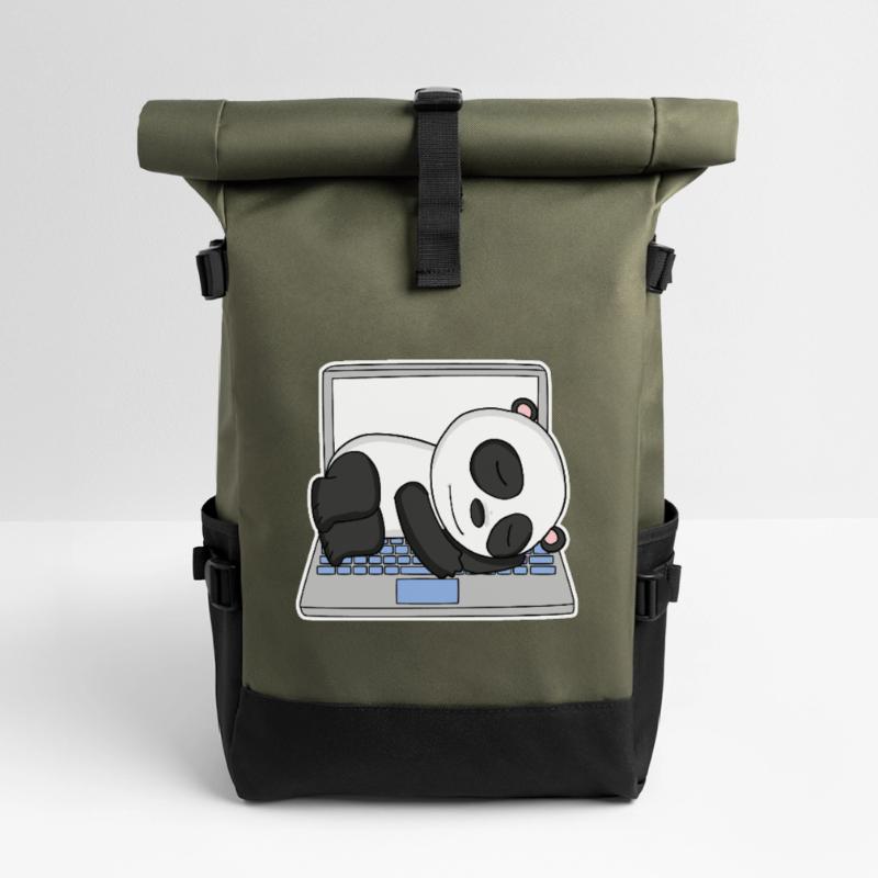 Computer Nerd Programmierer Herren Geschenk Rolltop Rucksack