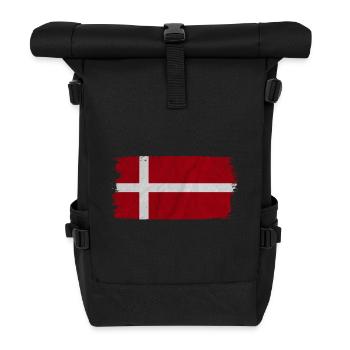 Dänemark - Rolltop Rucksack - Schwarz - Vorne