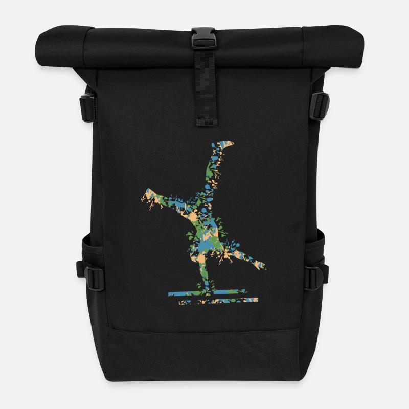 Calisthenics - Sac à dos roll top - noir