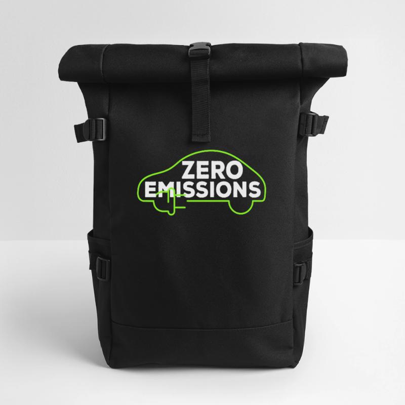 Voitures électriques Zero Emissions Électromobilité E-auto Sac à dos roll top