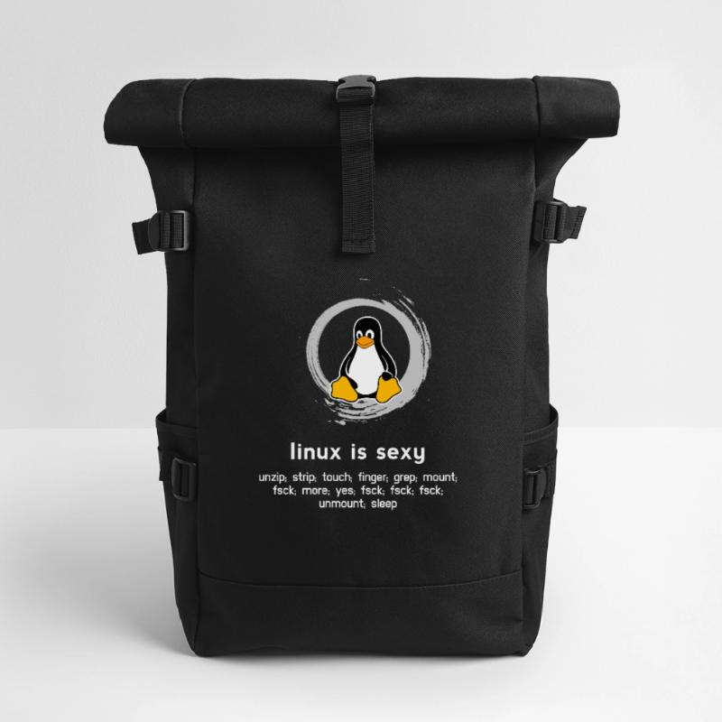 Computer Admin pc Programmierer Code System Humor Rolltop Rucksack