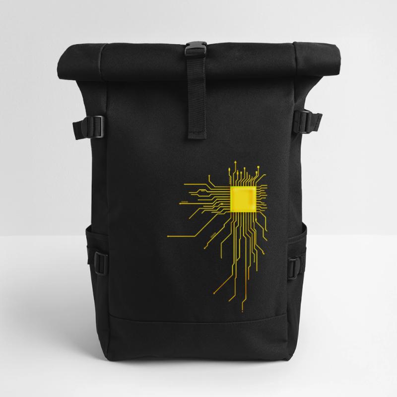 platine Core cpu Computer Nerd Programmierer admin Rolltop Rucksack