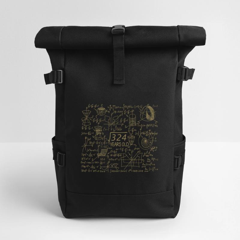 18th Birthday Math Math Student Mathefan Roll Top Backpack