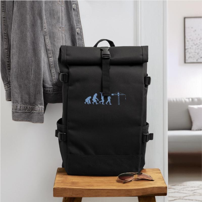 Crane operator Evolution Roll Top Backpack