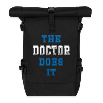 Le médecin le fait docteur cadeau - Sac à dos roll top - noir - Devant