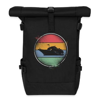 Cruise Ship Cruise - Roll Top Backpack - black - Front