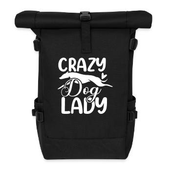 Chienne folle - Sac à dos roll top - noir - Devant