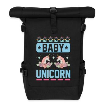 Bébé Einhorn Licorne - Sac à dos roll top - noir - Devant
