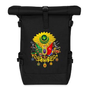 Empire ottoman - Osmanli Armasi - Tura Turk - Sac à dos roll top - noir - Devant