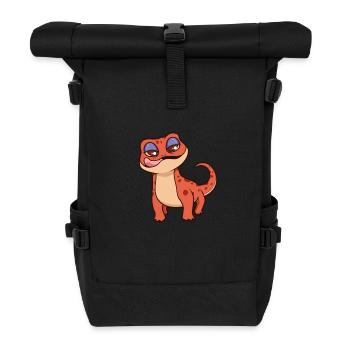 Lustmolch - Rolltop Rucksack - Schwarz - Vorne