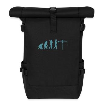 Kranführer Evolution - Rolltop Rucksack - Schwarz - Vorne
