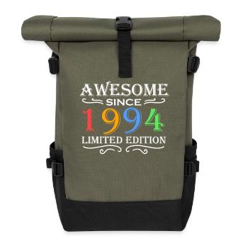1994 - Born 1994 - Roll Top Backpack - olive/black - Front