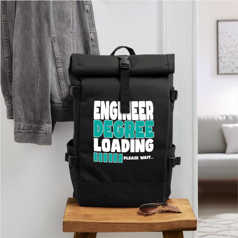 Engineer invites training Roll Top Backpack