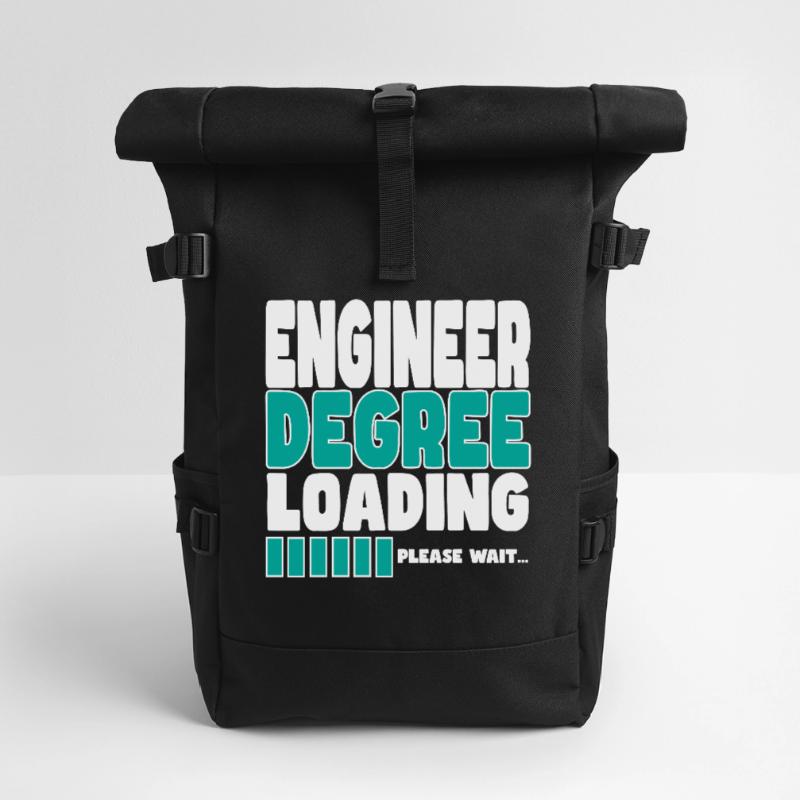 Engineer invites training Roll Top Backpack