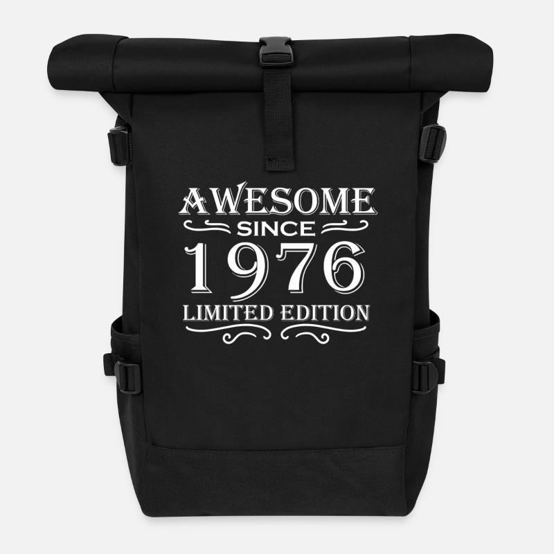 Fantastique depuis 1976 - né en 1976 - Sac à dos roll top - noir