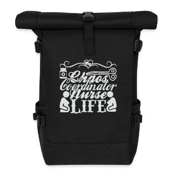 Chaos Coordinator Nurse - Roll Top Backpack - black - Front