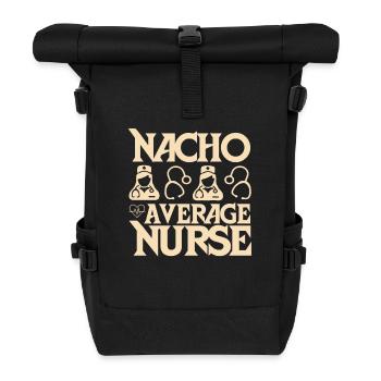 Nacho Infirmière moyenne - Sac à dos roll top - noir - Devant