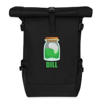 Épices à l’aneth Goût Cuisine - Sac à dos roll top - noir - Devant