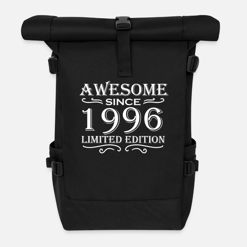 1996 - Roll Top Backpack - black