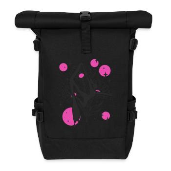 Aerial Yoga Tänzerin - Aerial Silk - Rolltop Rucksack - Schwarz - Vorne
