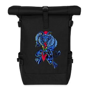 Krampus - Sac à dos roll top - noir - Devant