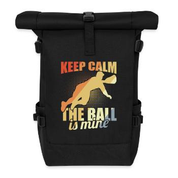 Catcher Spruch - Rolltop Rucksack - Schwarz - Vorne