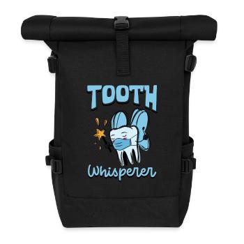 Tooth Whisperer - Assistant dentaire - Sac à dos roll top - noir - Devant