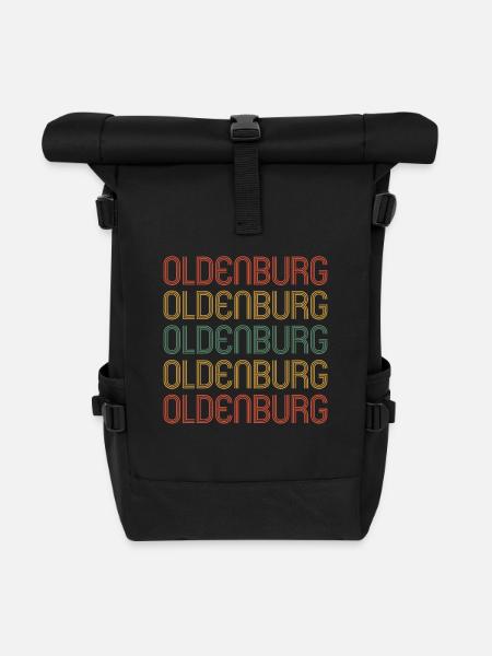 Oldenburgerin Oldenburger Oldenburg - Rolltop Rucksack - Schwarz
