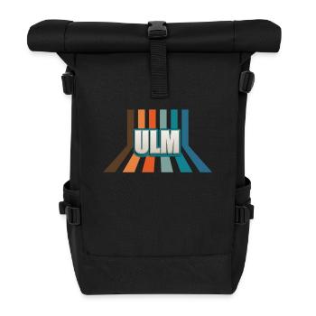 Ulmerin Ulmer Ulm - Roll Top Backpack - black - Front