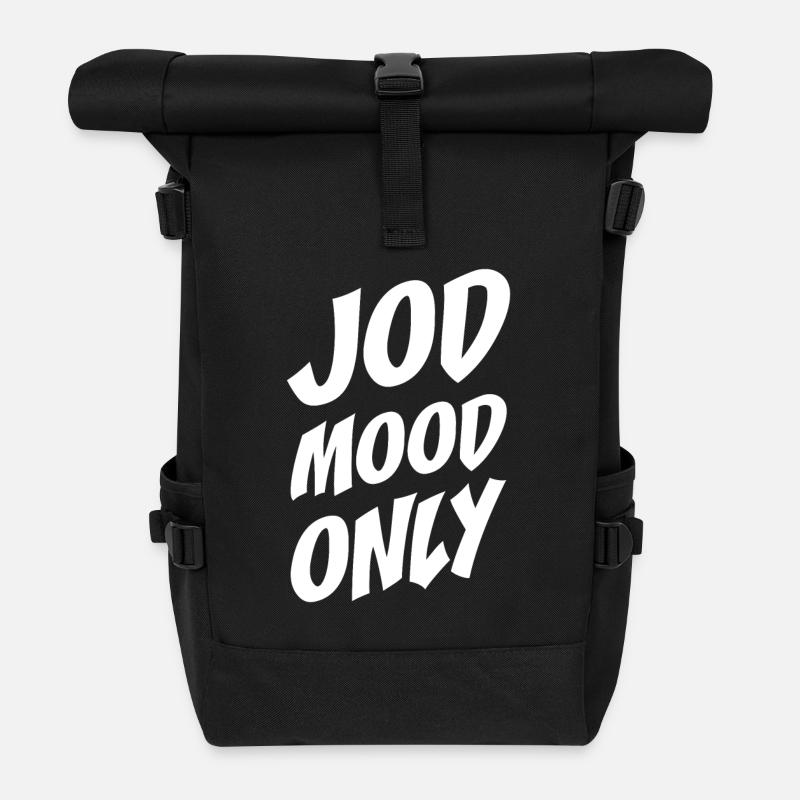 Kölsch Jod Mood Only Laune Kölner Karneval Köln - Rolltop Rucksack - Schwarz