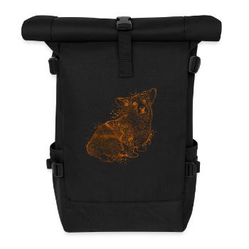 Corgi astucieux - Sac à dos roll top - noir - Devant
