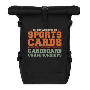Cartes à collectionner sportives Objets de collection Cartes à collectionner sportives - Sac à dos roll top - noir - Devant