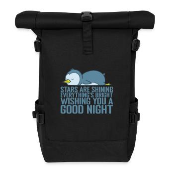 Les étoiles brillent, tout est brillant - Sac à dos roll top - noir - Devant