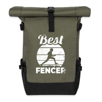 Fechter - Rolltop Rucksack - Olive/Schwarz - Vorne