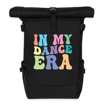 Dancing Groovy Dancer Dance Teacher Dance Class - Roll Top Backpack - black - Front