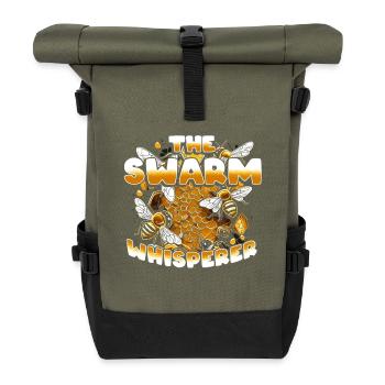 Swarm Catcher Apiculture Apiculteur - Sac à dos roll top - olive/noir - Devant