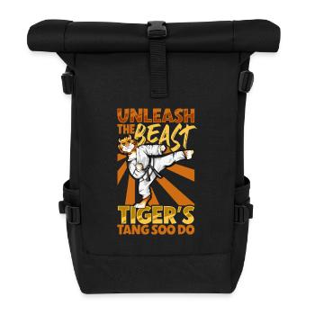 Tigre - Tang Soo Do - Sac à dos roll top - noir - Devant