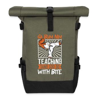 TREX - Sa Bum Nim - Tang so Do Trainer - Roll Top Backpack - olive/black - Front